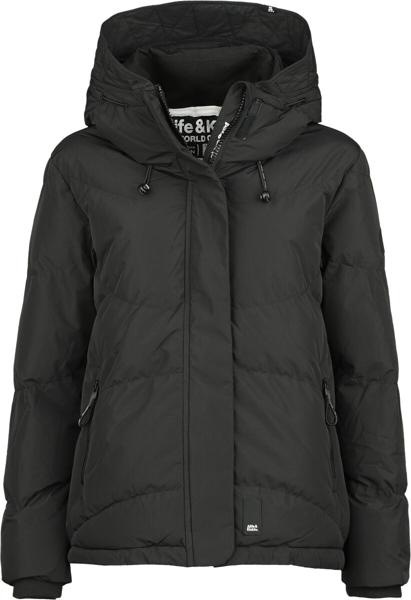 Alife and Kickin JolandaAK A Puffer Jacket Winterjacke schwarz in XS von Alife and Kickin