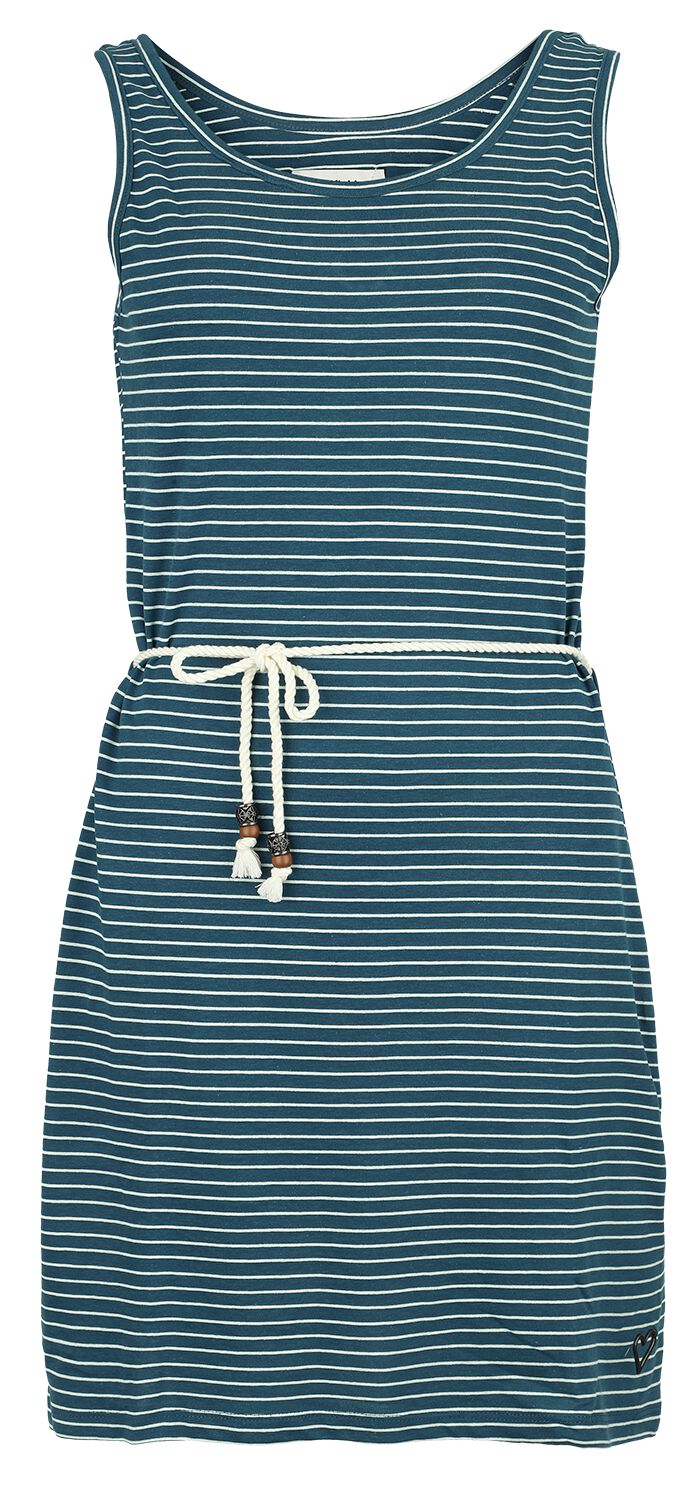 Alife and Kickin Kurzes Kleid - JenniferAK A Sleeveless Dress - XS bis XL - für Damen - Größe M - blau von Alife and Kickin