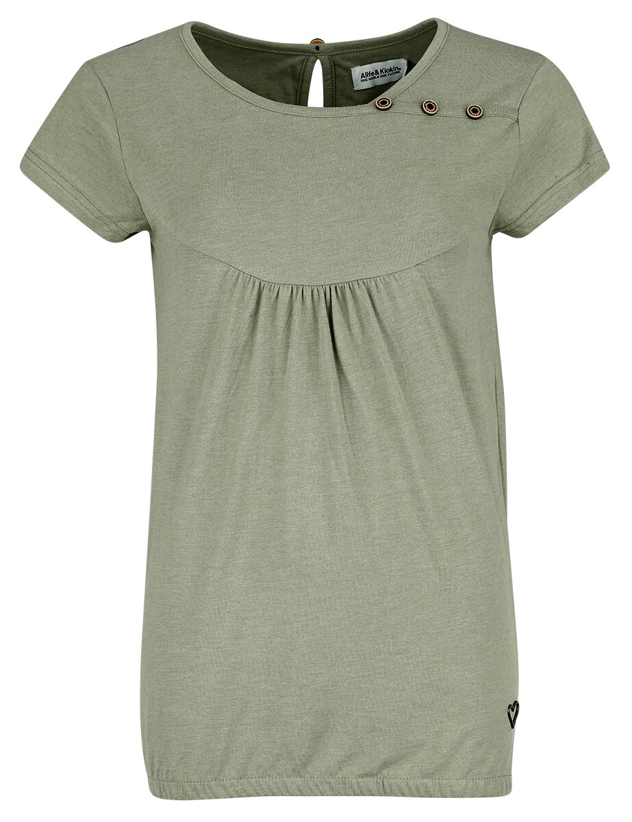 Alife and Kickin T-Shirt - SummahAK A Shirt - XS bis XL - für Damen - Größe M - grün von Alife and Kickin