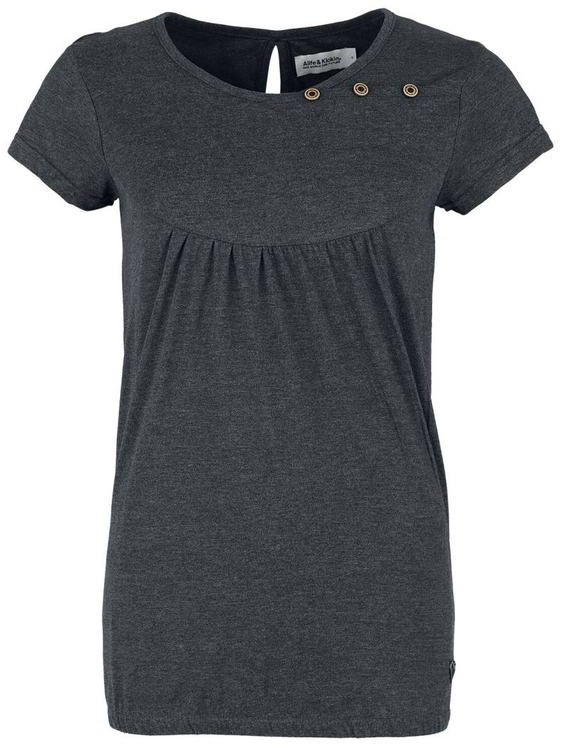 Alife and Kickin T-Shirt - SummahAK A Shirt - XS bis XL - für Damen - Größe XL - anthrazit von Alife and Kickin