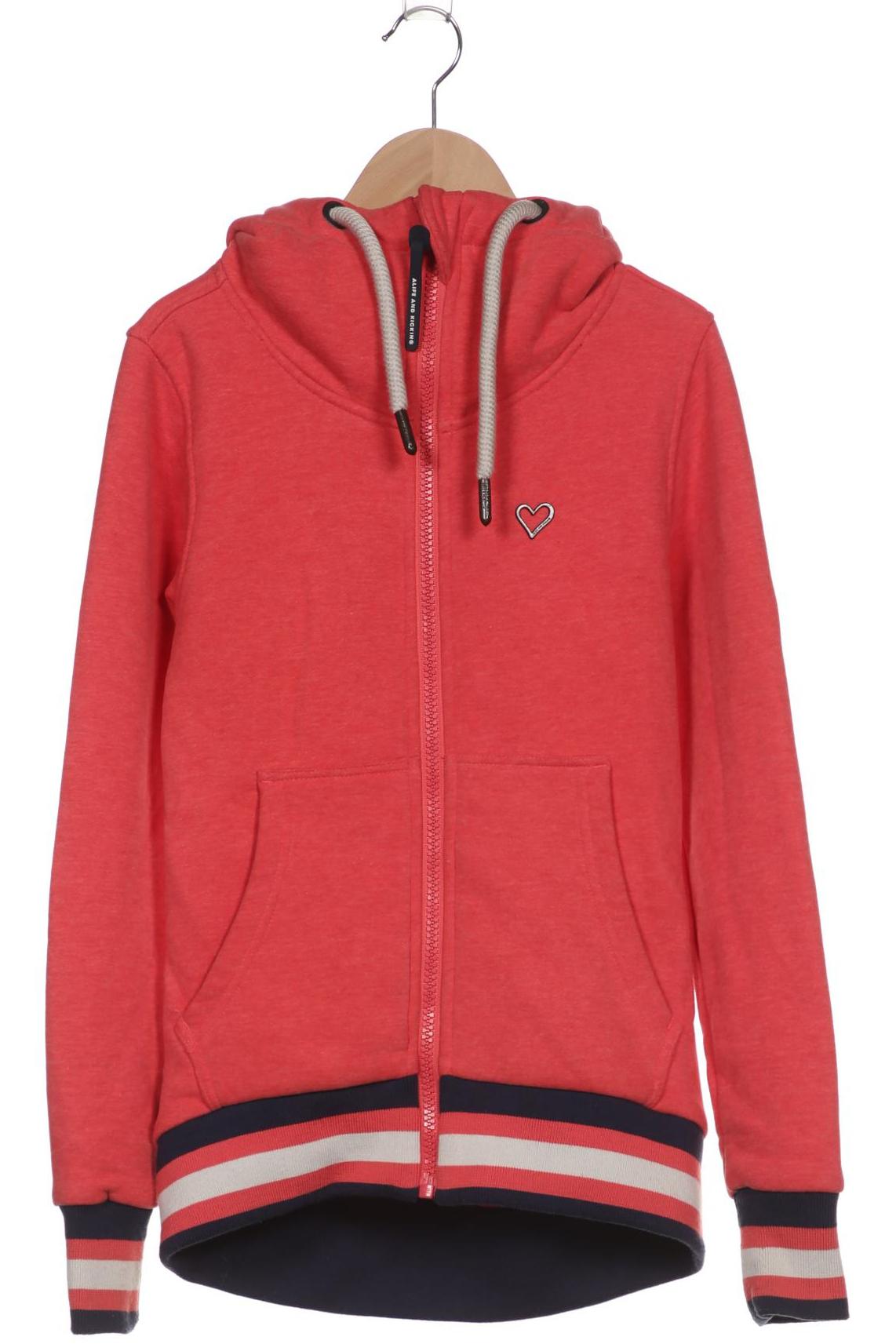 Alife & Kickin Damen Kapuzenpullover, rot von Alife & Kickin