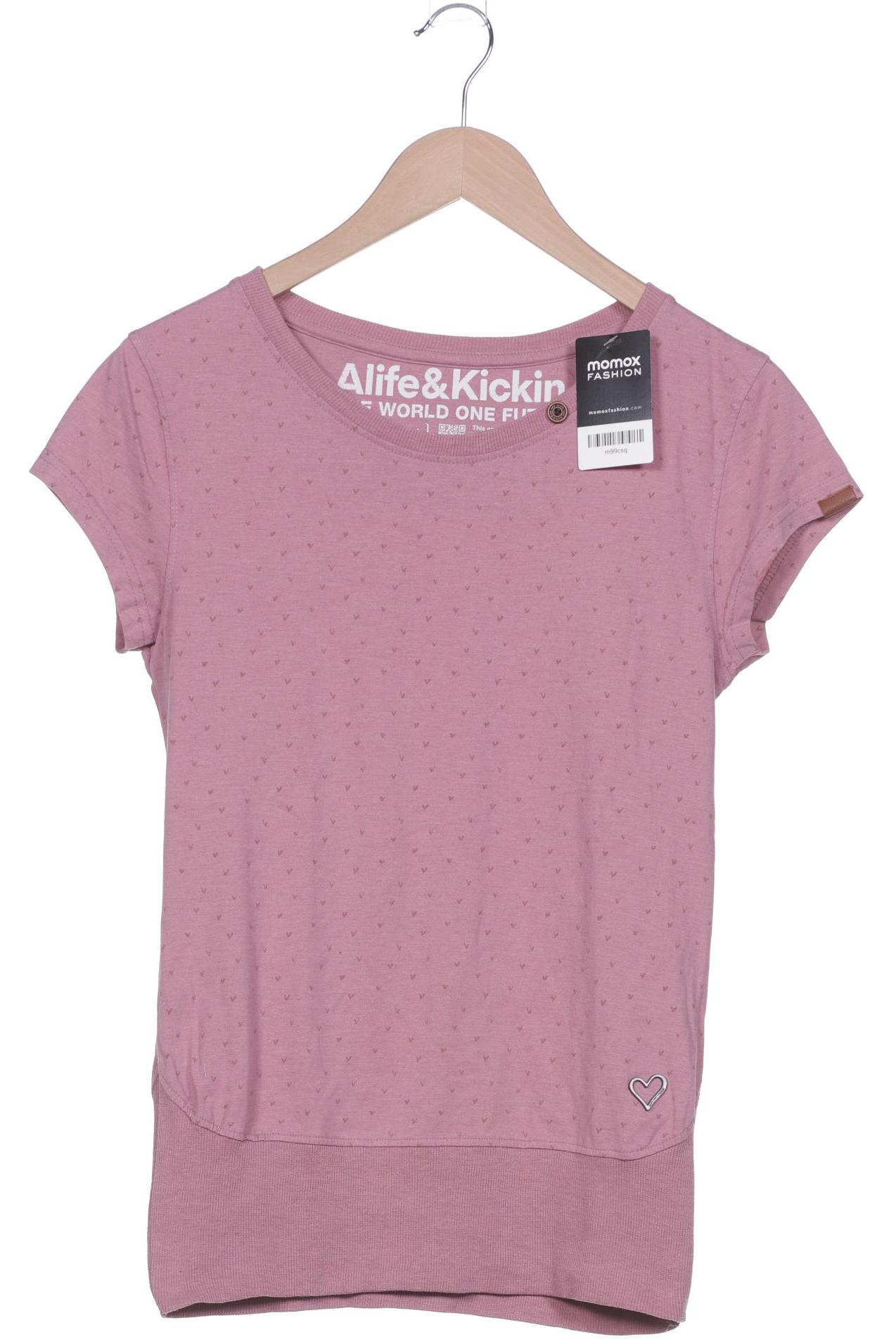 Alife & Kickin Damen T-Shirt, pink von Alife & Kickin