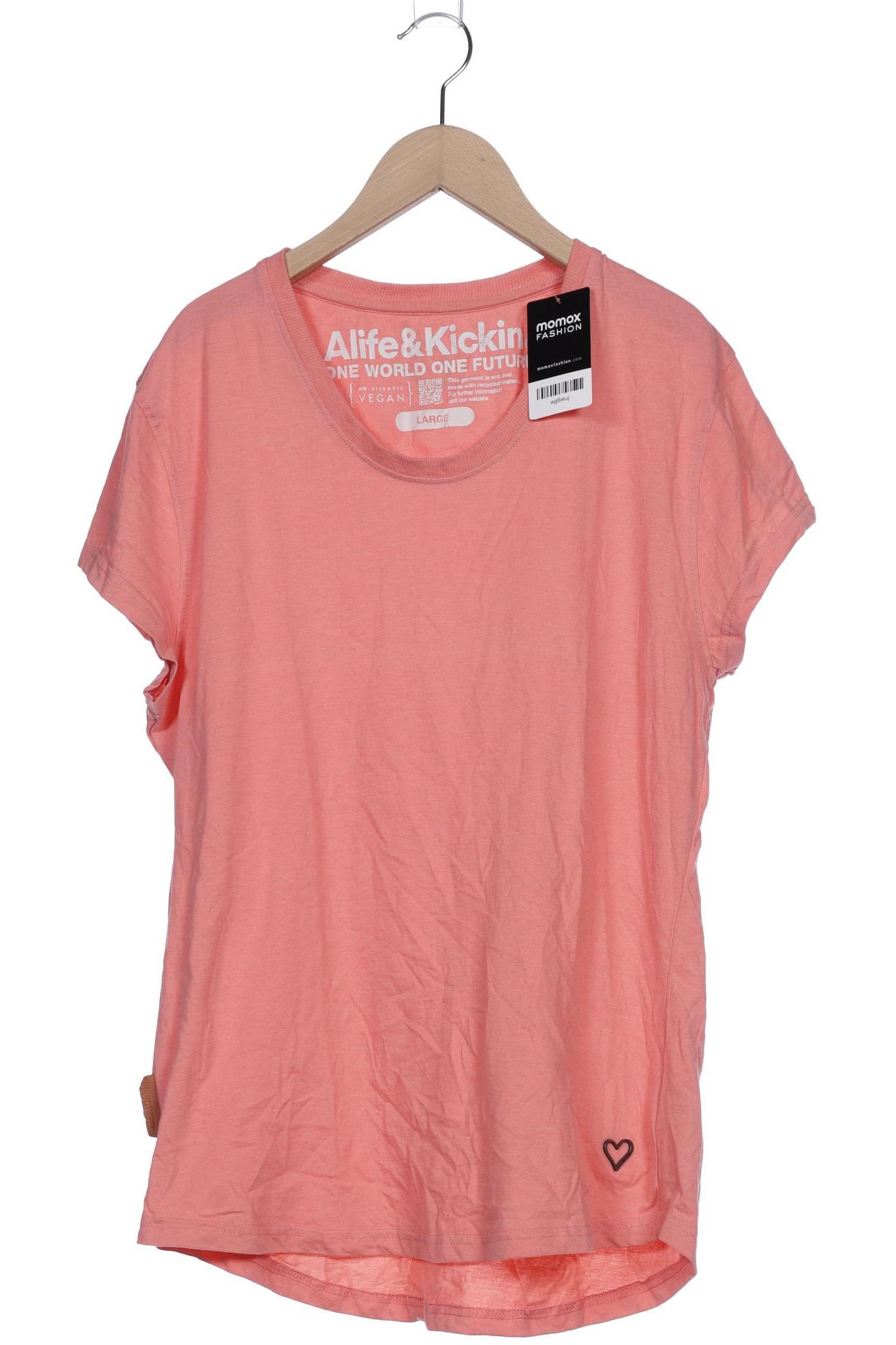 Alife & Kickin Damen T-Shirt, pink von Alife & Kickin