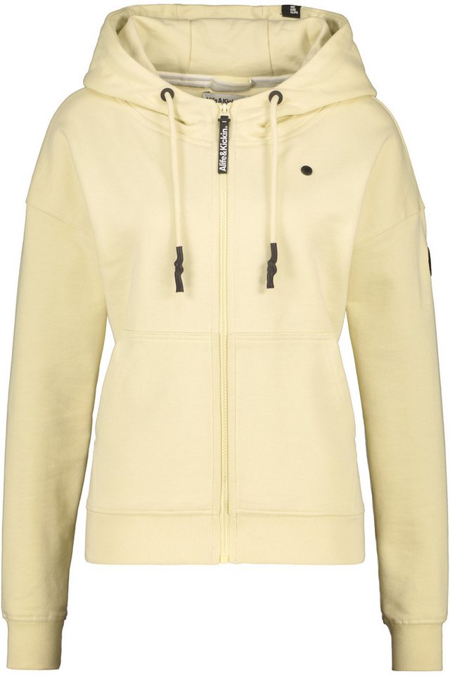 Alife & Kickin Kapuzensweatjacke Damen TwiggyAK A Basic Hoodie Kapuzenpullover, Sweatshirt mit Kapuze von Alife & Kickin
