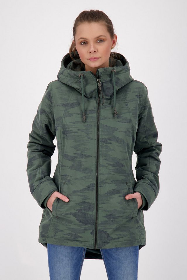 Alife & Kickin Langjacke LilouAK CS Jacket WOMEN mit modischem Alloverprint von Alife & Kickin