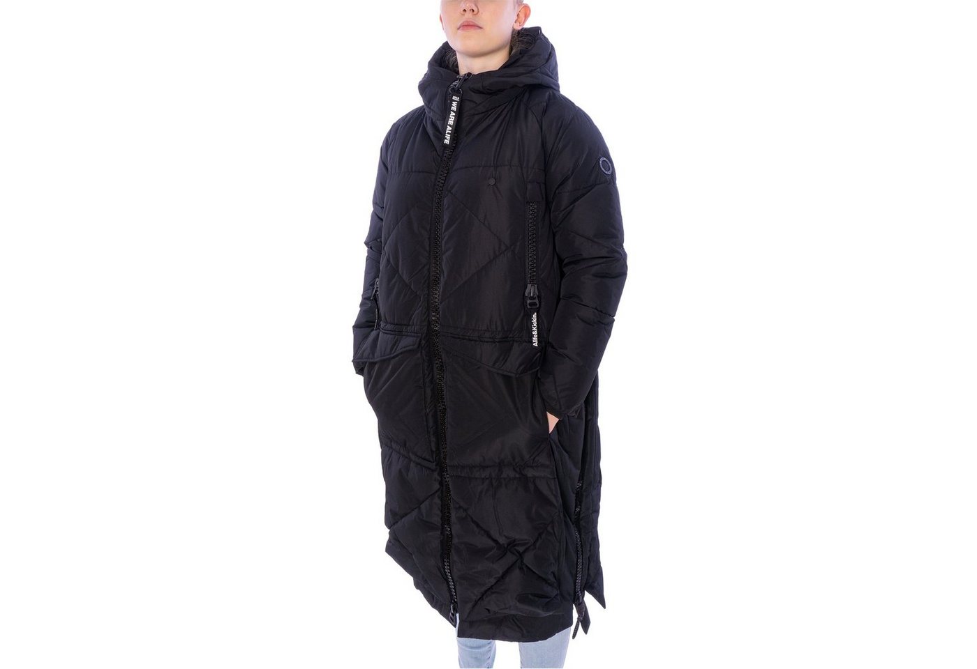 Alife & Kickin Wintermantel Alife and Kickin RitaAK A Puffer Mantel Damen Wintermantel schwarz (1-tlg) von Alife & Kickin