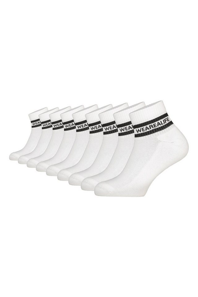 Alife & Kickin Sneakersocken Herren 9 PACK - EnnyAK (Spar-Set) Sneakersocken knöchelhoch mit Streifen, aus Baumwolle mit weichem Bund von Alife & Kickin