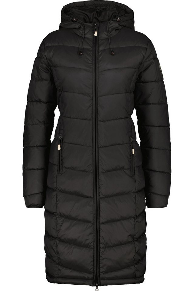 Alife & Kickin Steppjacke Damen FrancesAK A Ultraleichter Damen Steppmantel Kapuze mit regulierbarem Gummiband von Alife & Kickin
