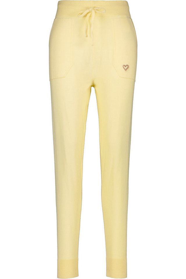 Alife & Kickin Sweathose Hose Strickhose WilmaAK Knitpant mit Elastikbund von Alife & Kickin