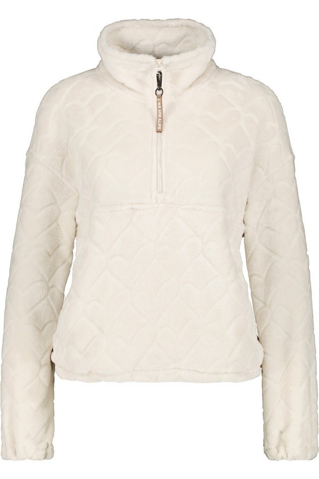 Alife & Kickin Sweatshirt Damen LilianAK G Kuschliger Teddy Pullover mit zwei seitlichen Eingriffstaschen von Alife & Kickin