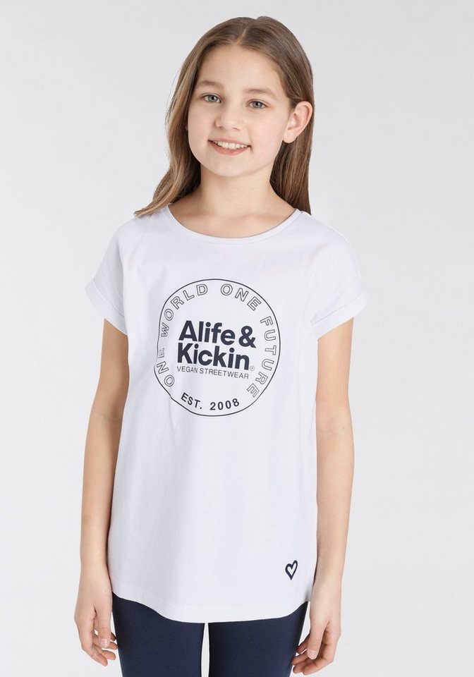 Alife & Kickin T-Shirt mit Logo Druck, NEUE MARKE! Alife & Kickin für Kids. von Alife & Kickin