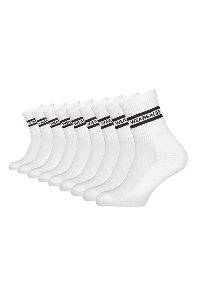 Alife & Kickin Tennissocken Herren 9 PACK - DennisAK (Spar-Set) lange Sportsocken mit Streifen, aus Baumwolle mit weichem Bund von Alife & Kickin