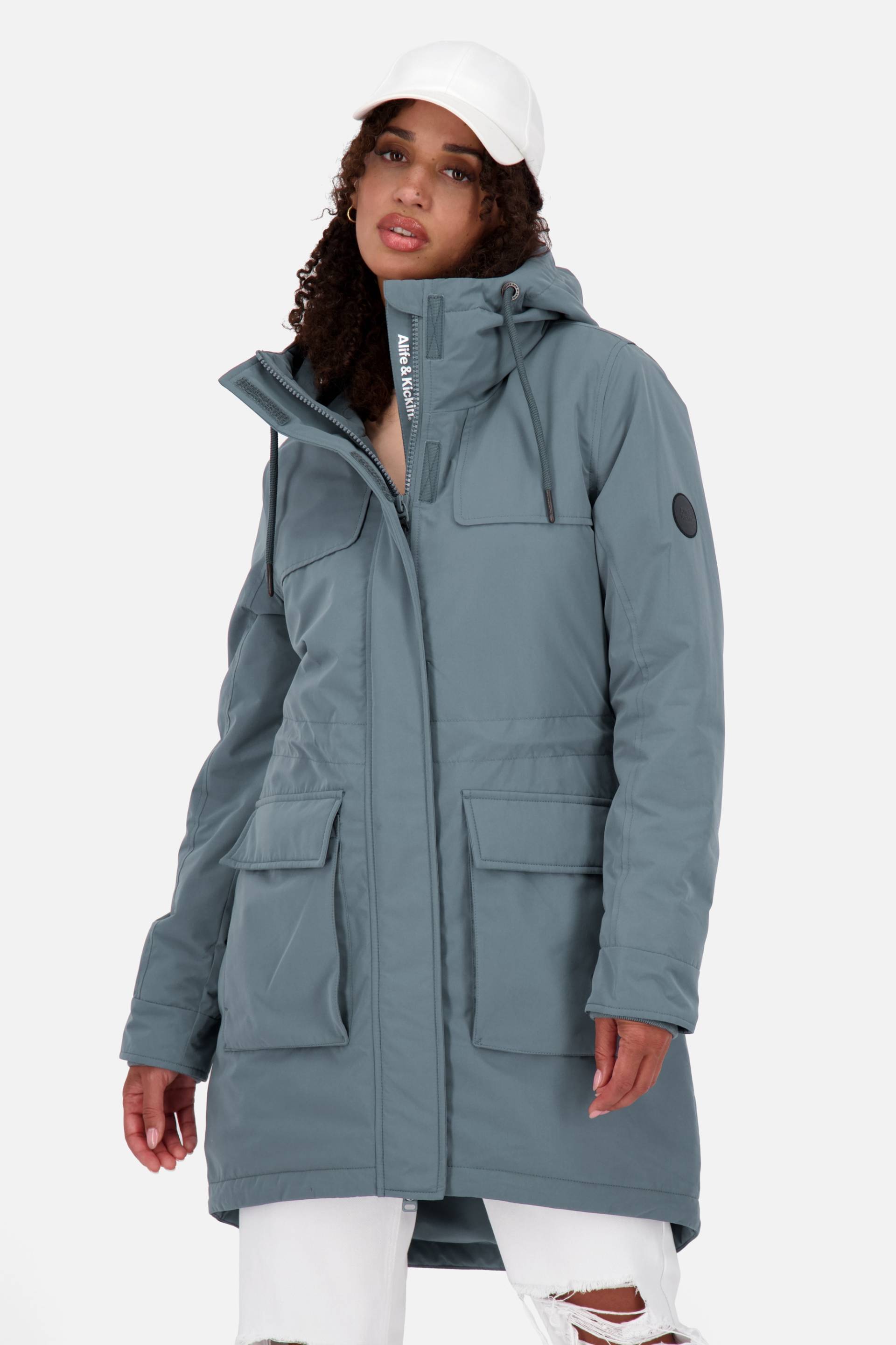 Alife & Kickin Winterjacke "CharlizeAK A Parka Damen Winterjacke, gefütterte Jacke" von Alife & Kickin