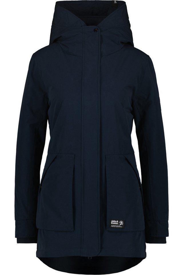Alife & Kickin Winterjacke Damen FloraAK A Gefütterte Winterjacke mit kuscheligem Innenfell und großer Kapuze von Alife & Kickin