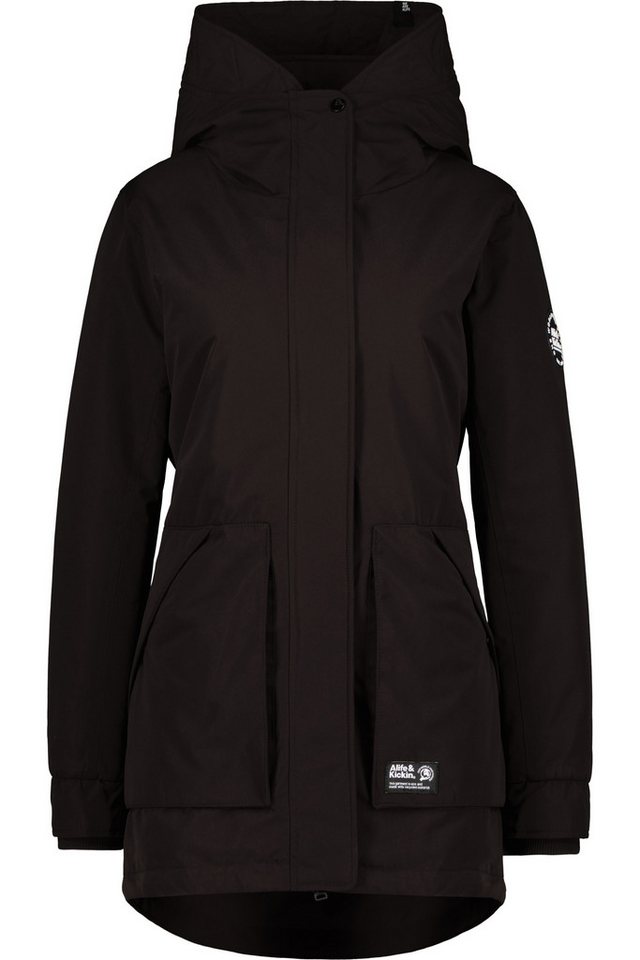 Alife & Kickin Winterjacke Damen FloraAK A Gefütterte Winterjacke mit kuscheligem Innenfell und großer Kapuze von Alife & Kickin