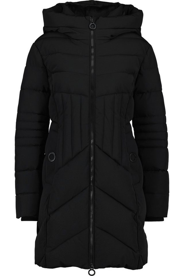 Alife & Kickin Winterjacke Damen PriscillaAK A Gefütterter kurzer Mantel mit figurbetonter Passform und 2-Wege-Zip von Alife & Kickin