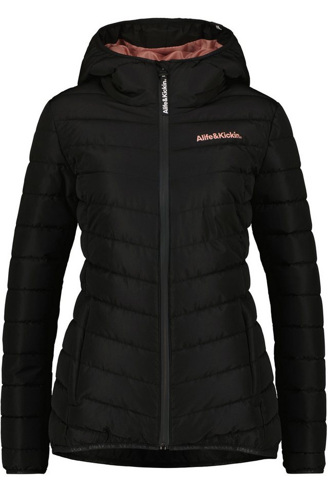 Alife & Kickin Winterjacke Damen RabeaAK A Moderne Steppjacke mit gefütterter Kapuze in schmaler Passform von Alife & Kickin