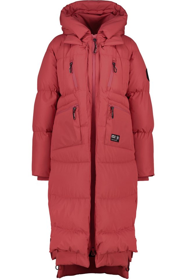 Alife & Kickin Winterjacke Damen RihannaAK A Langer, warmer Wintermantel mit großer Kapuze und Fleece Innenfutter von Alife & Kickin