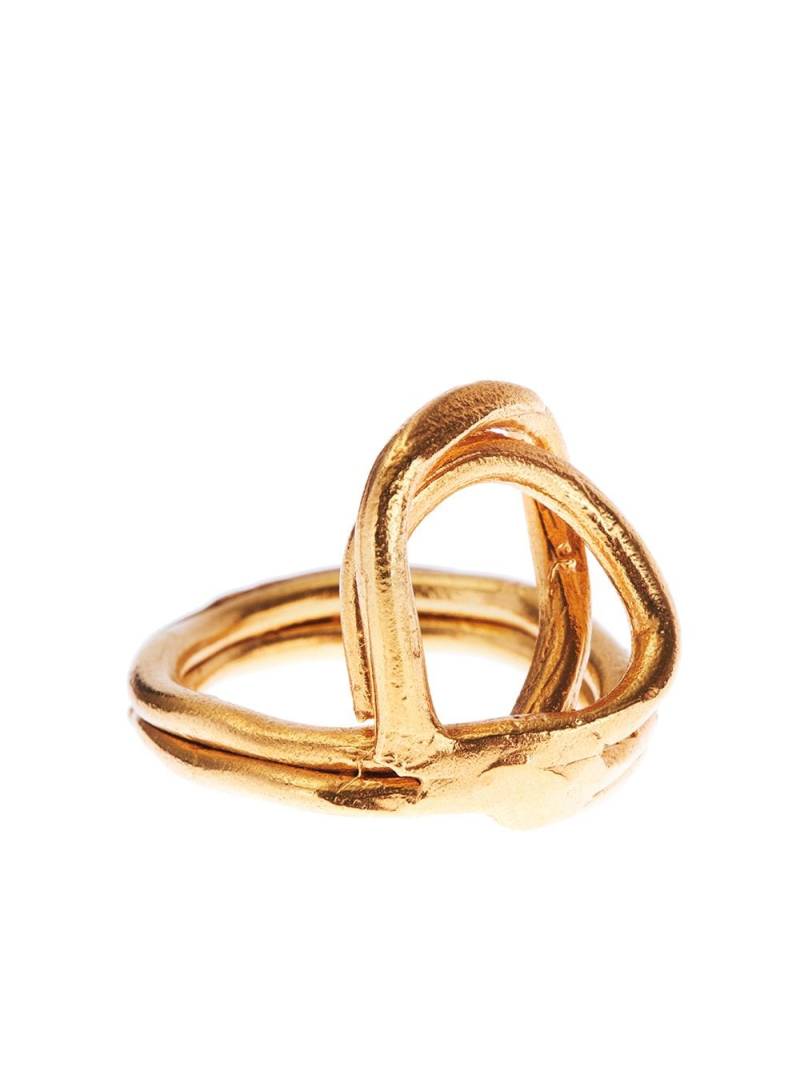 Alighieri Strukturierter Lia Ring - Gold von Alighieri