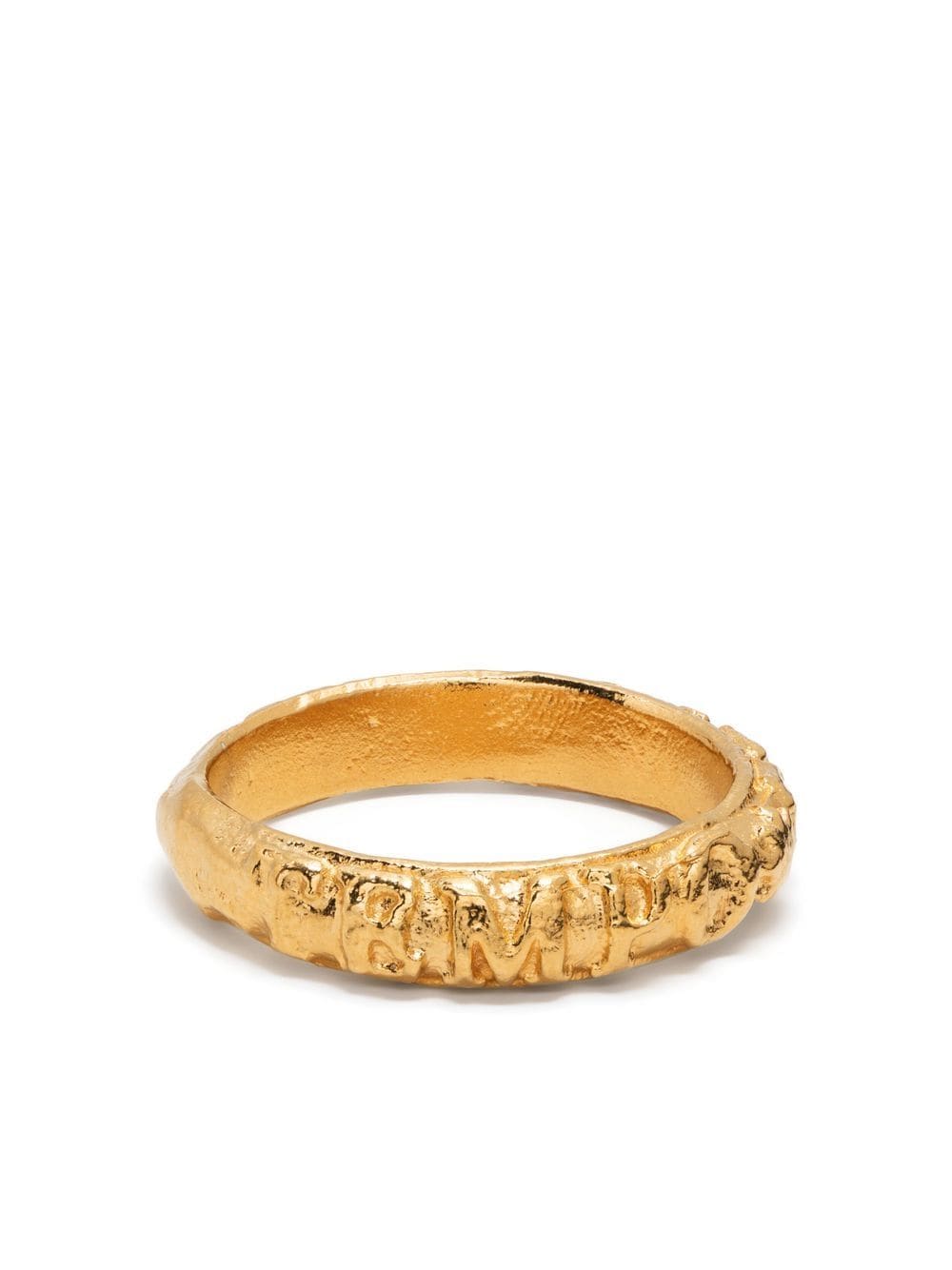 Alighieri Tempo Ring mit Logo - Gold von Alighieri