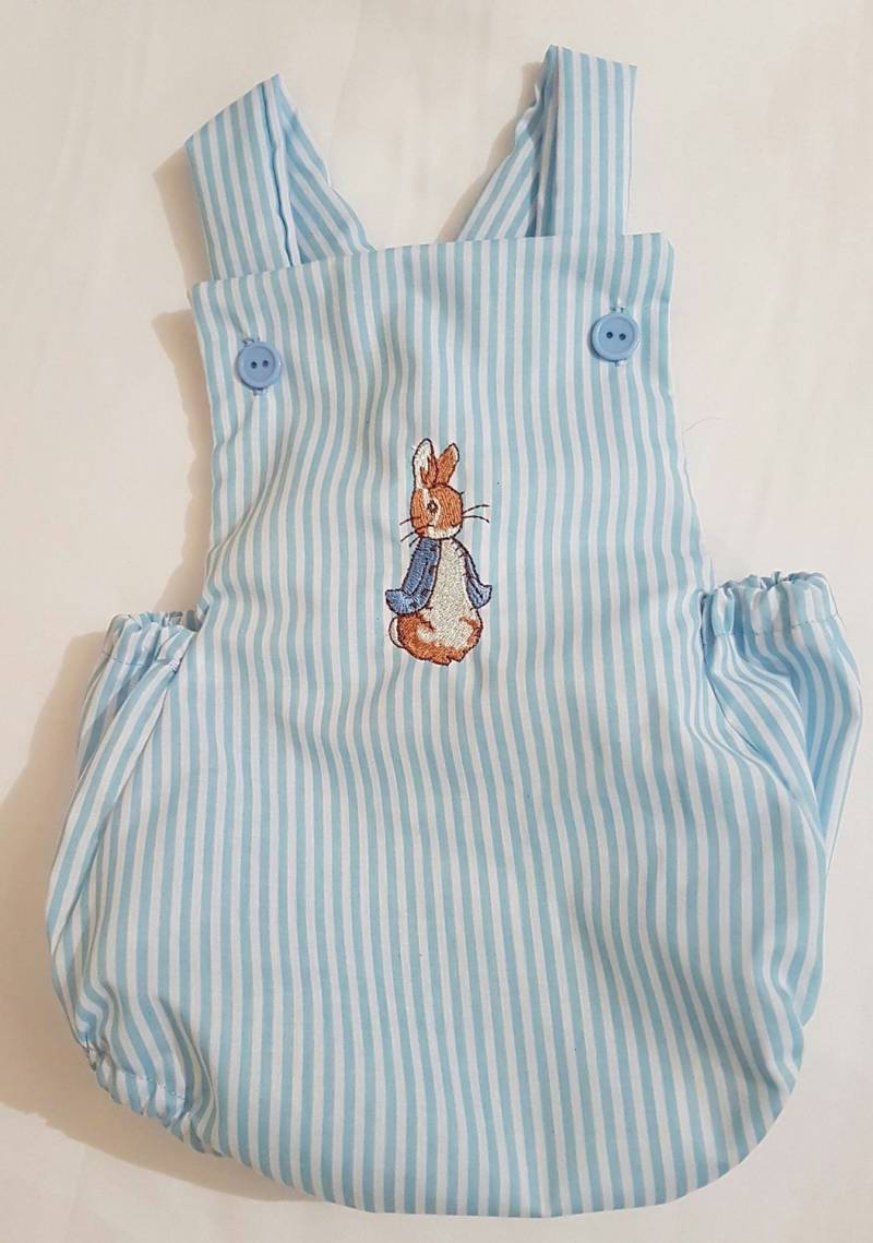 6M Peter Hase Strampler in Pink Oder Blau von AlikatsDesigns