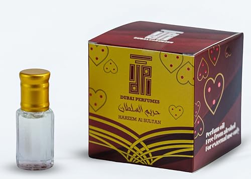 AliMal® Premium Hareem Al Sultan Parfümöl | Ätherische, naturreine und alkoholfreie Öle | Arabischer Duft für Damen & Herren | Parfüm-Duftessenz, Duftöl, Parfum, Unisex, Hautfreundlich, 6 ml von Alimal