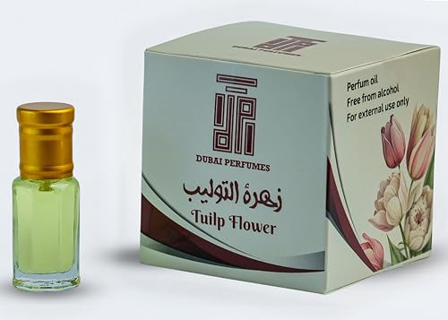 AliMal® Premium Tuilp Flower Parfümöl | Ätherische, naturreine und alkoholfreie Öle | Arabischer Duft für Damen & Herren | Parfüm-Duftessenz, Duftöl, Parfum, Unisex, Hautfreundlich, 6 ml von Alimal