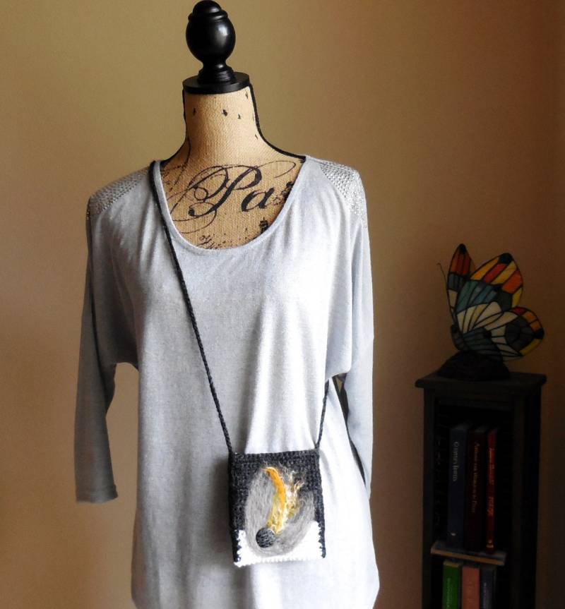 Moderne Und Elegante Kleine Telefon Pouch... Telefon-Fall... Crossbody-Phone Pouch von AlinasArt