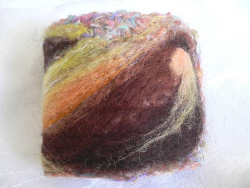 Welle... Armband... Handgefilzte Design... Einzigartige Armreif... Handgefertigte von AlinasArt