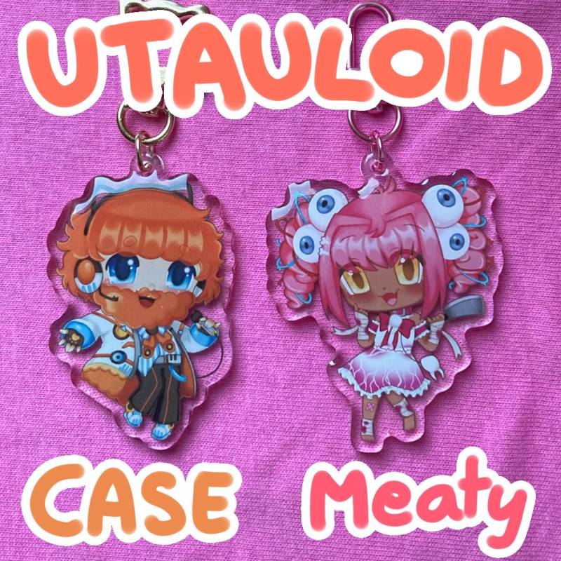 Beliebte Utauloid Community Charakter Artikel Schlüsselanhänger Charms || Caseohloid, Meaty-Chan Beliebte Utauloid Community Charakter Artikel Schlüsselanhänger Charms || Caseohloid, Meaty-Chan von AlinationNet