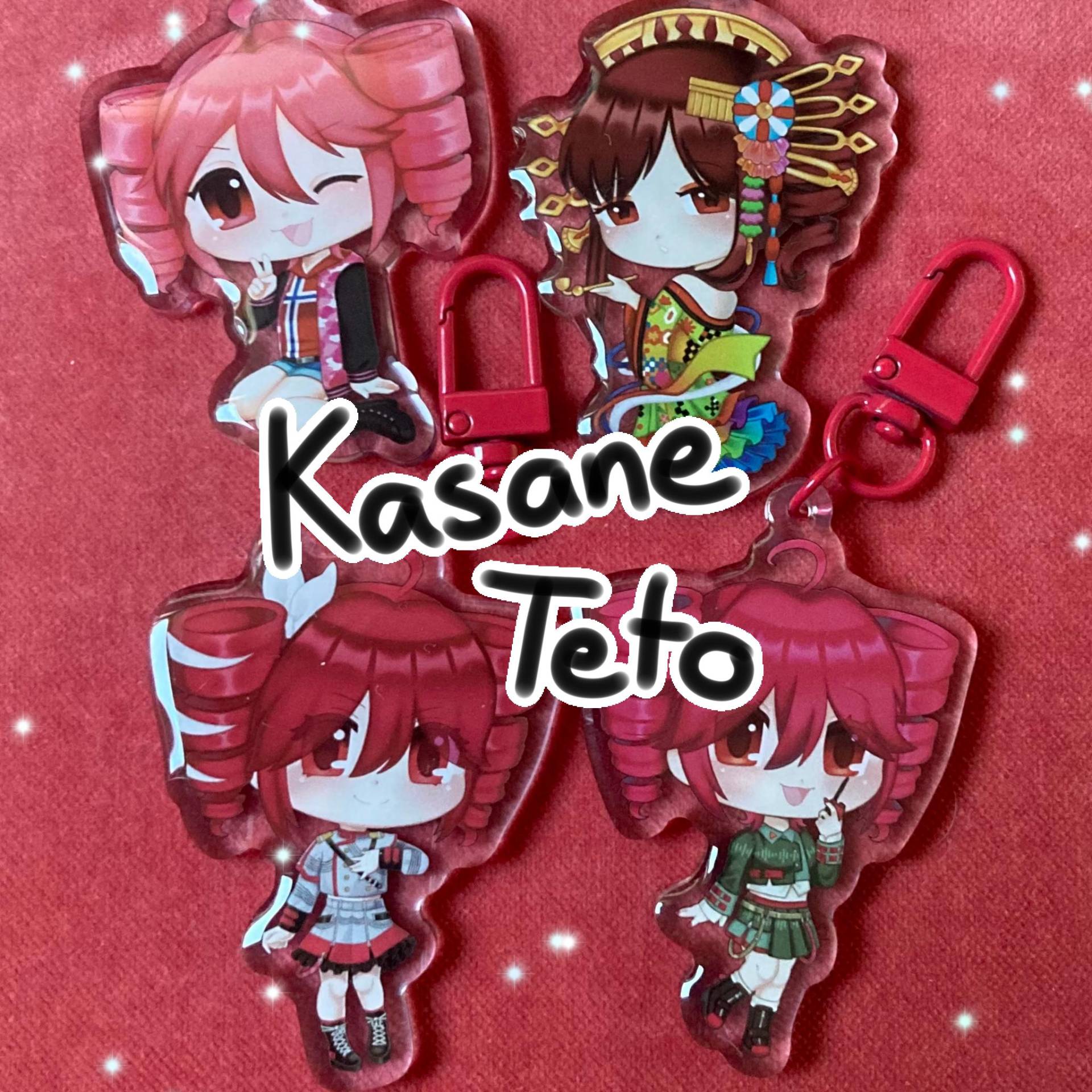 Utauloid Synthesizer V Stimmspitze Charakter Artikel Schlüsselanhänger Charms || Kasane Teto Utauloid Synthesizer V Stimmspitze Charakter Artikel Schlüsselanhänger Charms || Kasane Teto von AlinationNet