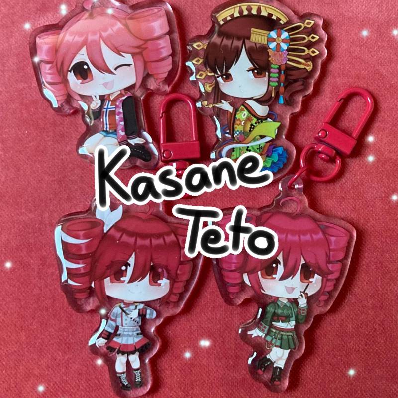 Utauloid Synthesizer V Stimmspitze Charakter Artikel Schlüsselanhänger Charms || Kasane Teto Utauloid Synthesizer V Stimmspitze Charakter Artikel Schlüsselanhänger Charms || Kasane Teto von AlinationNet