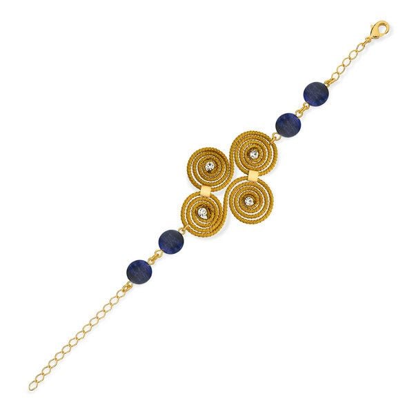 Aline Celi Armband Claudia Bio aus Golden Grass von Aline Celi