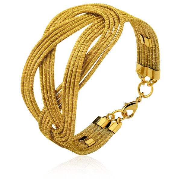 Aline Celi Armband Leonie Bio aus Golden Grass von Aline Celi