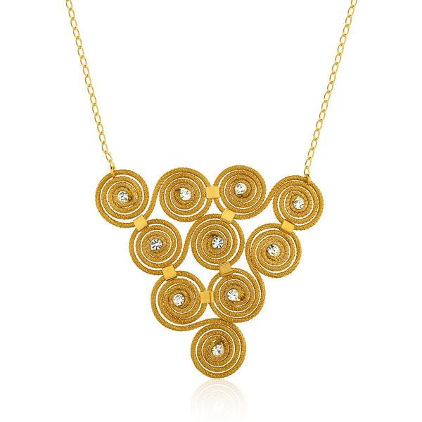 Aline Celi Halskette Opera Bio aus Golden Grass von Aline Celi