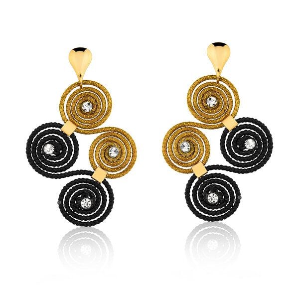 Aline Celi Ohrringe Ingrid Bio aus Golden Grass von Aline Celi