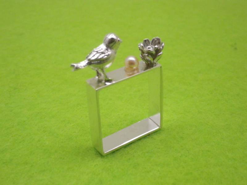 Aneau Carré Birdy von AlineKBijoux