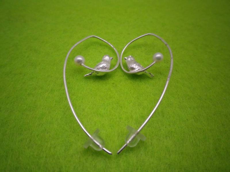 Boucles D'oreilles Birdy Boucles D'oreilles Birdy von AlineKBijoux