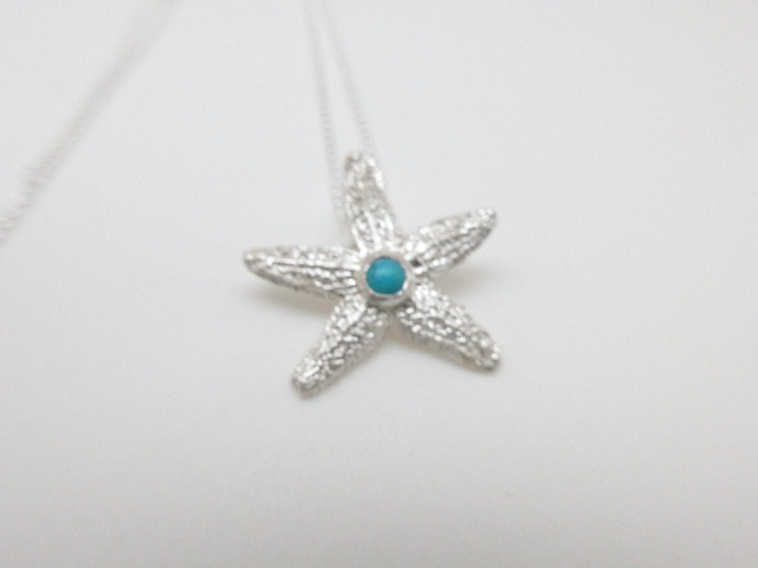 Pendentif Etoile De Mer | Türkis Pendentif Etoile De Mer | Türkis von AlineKBijoux