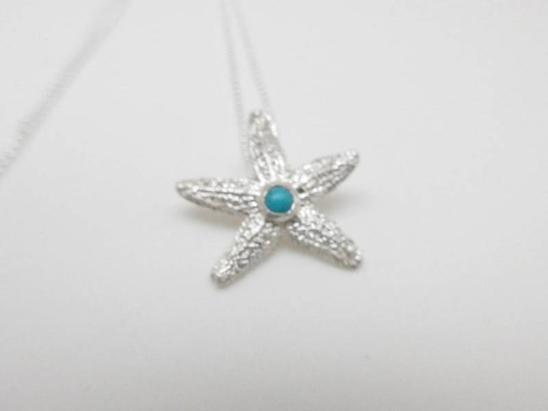 Pendentif Etoile De Mer | Türkis Pendentif Etoile De Mer | Türkis von AlineKBijoux