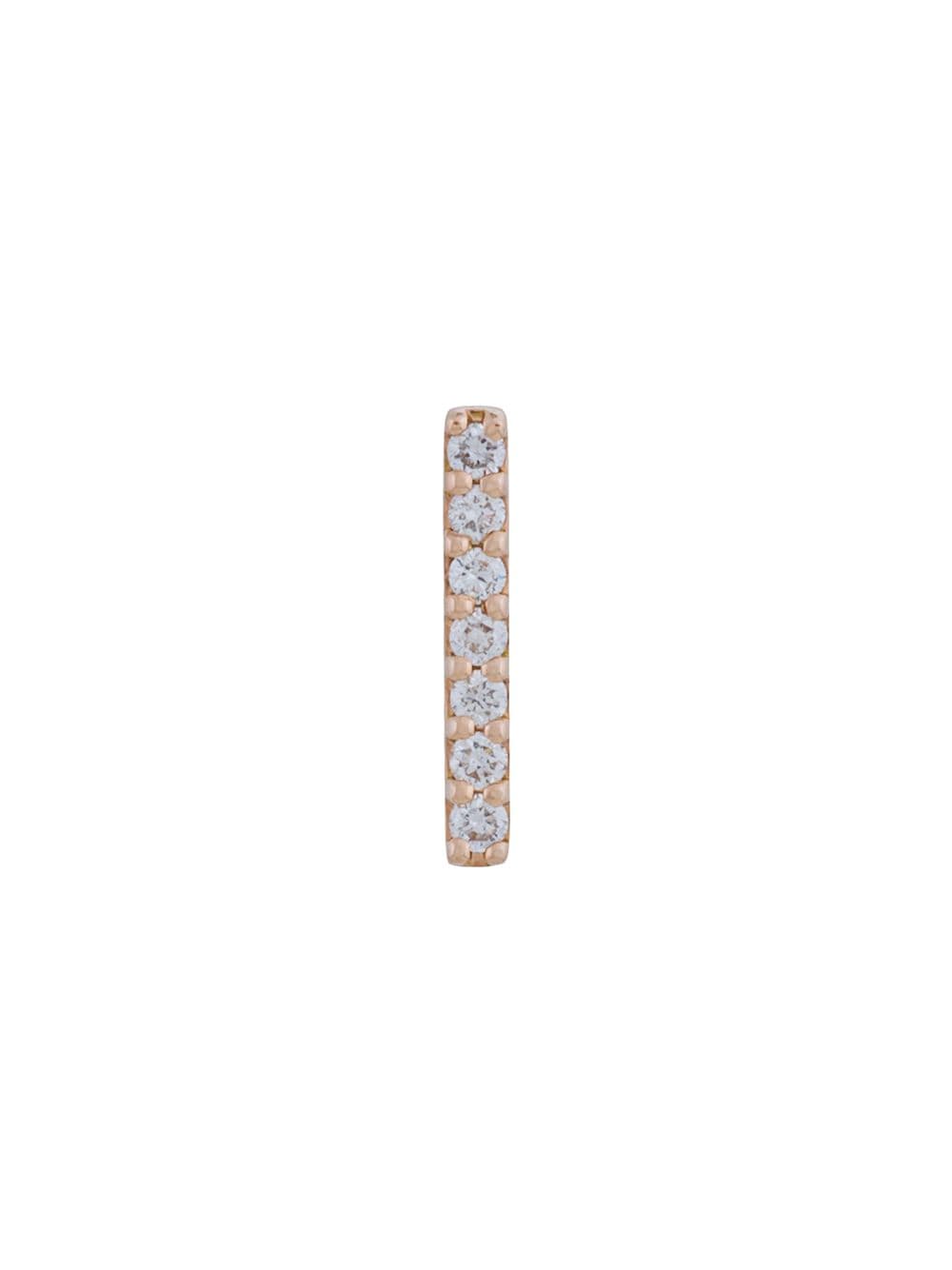 ALINKA 18kt 'ALINKA ID' Rotgoldohrstecker mit Diamanten - Metallic von ALINKA