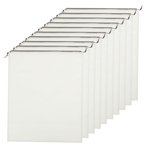 Alipis 10 Stück Staubdichte Aufbewahrungstasche Reisepacktaschen Reise-Kulturbeutel groß Kleidung Reisen transparente Beutel mit Kordelzug Schuhaufbewahrungstaschen Schuhtaschen Sport von Alipis