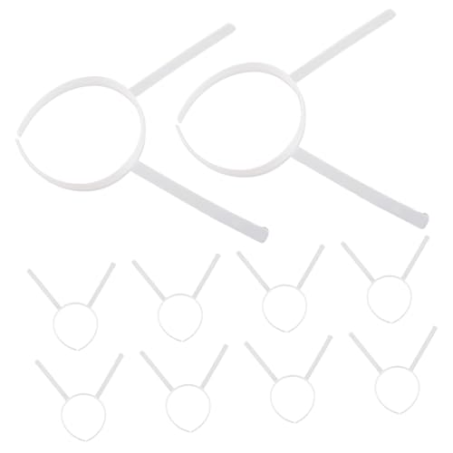 Alipis 10stücke Klare Stirnbandbasis Aus Kunststoff Für Diy-projekte Lange Antennen-kopfbedeckung Rahmen Für Cosplay-stirnband Reifen Für Bastelmaterialien von Alipis
