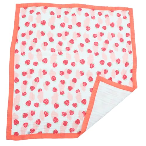 Alipis 1stk Überwurfdecke Mit -print Babyhandtuch Babydecke Wickeldecke Für Neugeborene Handtücher Badedecke Badetücher Mit Kapuze Für Babys Wickeltuch Rot Baumwolle von Alipis