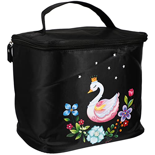 Alipis 2st Wäschesack Tragetasche Für Damen Schminktaschen Für Frauen wasserdichte Aufbewahrungstasche Zusammenklappbare Reisetasche Handtasche Damen Kosmetik Container Fräulein Polyester von Alipis