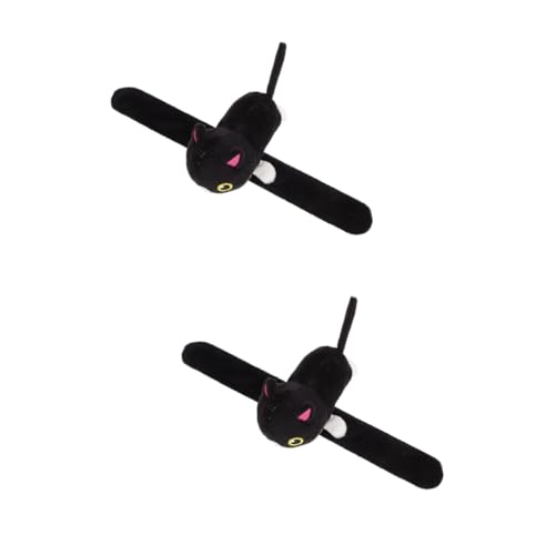 Alipis 2 Stück Tier Slap Armband Kuscheltier Armband aus Plüsch Lustige Tierdesigns für Kindergeburtstage Partys und Dekoration von Alipis