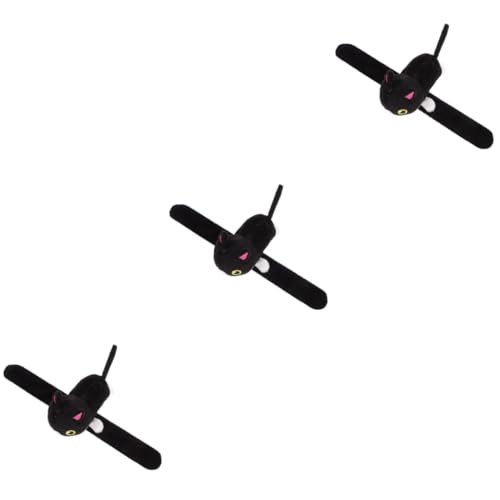 Alipis 3 Stück Tierisches Plüsch Schnapparmband Kuscheliges Armband für Kindergeburtstage Halloween Weihnachten Ostern Leicht Sicher und Langlebig Partys von Alipis