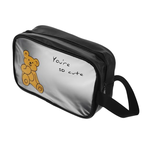 Alipis Auto Aufbewahrungstasche Auto-Büro-Organizer Fall Machen Toilettenbeutel Geldbeutelorganisator Tasche für die Reisefreundlichkeit Organizer für Make-up-Pinsel Federmäppchen PVC von Alipis