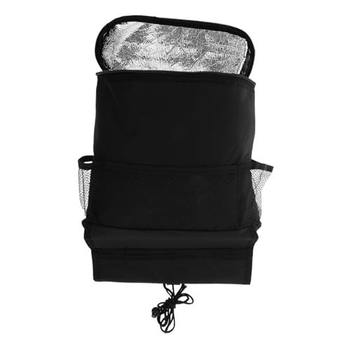 Alipis Hängender Auto-Organizer Mit Kühlerfunktion Isolierte Getränketasche Multiple Aufbewahrungs-Taschen Für Sitzlehne Wiederverwendbare Snack-Organizer-Tasche Fürs Auto Leicht Zu von Alipis