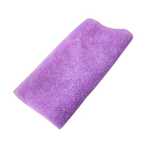 Alipis Badetuch Afrikanischer Luffa Afrikanisches Waschnetz Körperwaschlappen Zum Duschen Peeling-badeschwamm Afrikanisches Peeling-netz Badeschwämme Zum Duschpeeling Violett Nylon von Alipis